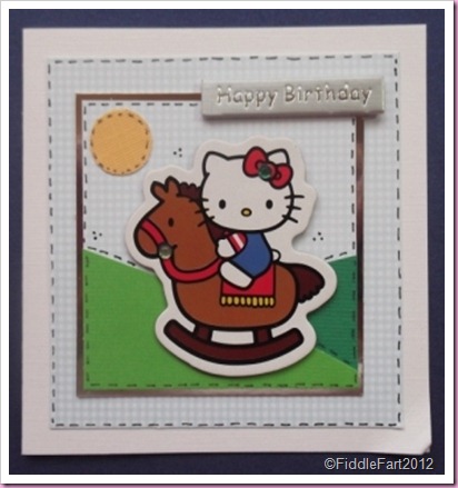 Hello Kitty card.. Hello Kitty card..