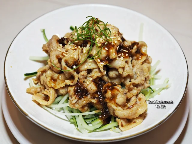 Oriental Group Restaurant China & Nanyang Spicy Garlic Sauce Pork Belly