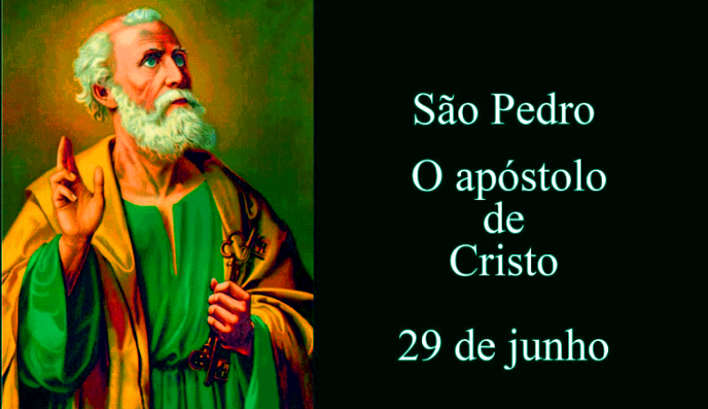 Dia de São Pedro é 29 de Junho