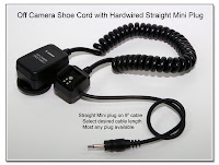 OC1047 (CP1082):Canon OCC with Hardwired Straight Mini Plug