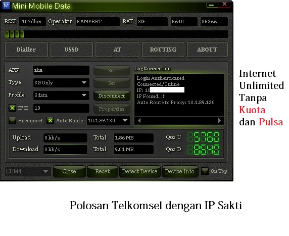 Tips Jitu Supaya Polosan Telkomsel Tidak Mudah Disconnect atau Di ...