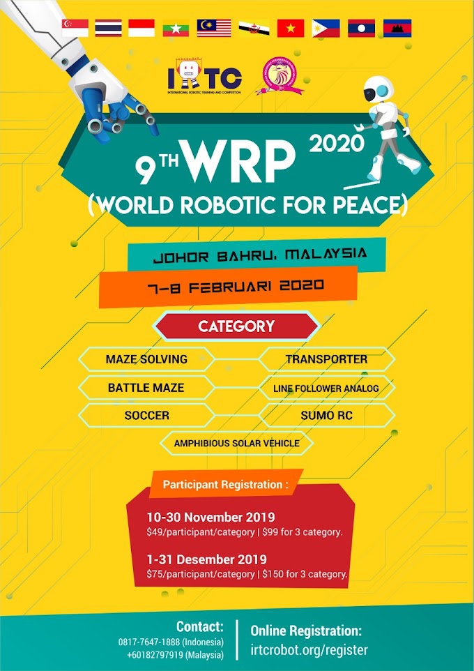 Please join us 9th World Robot Peace 2020