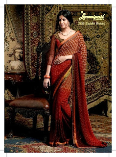 latest designer embroidered sarees