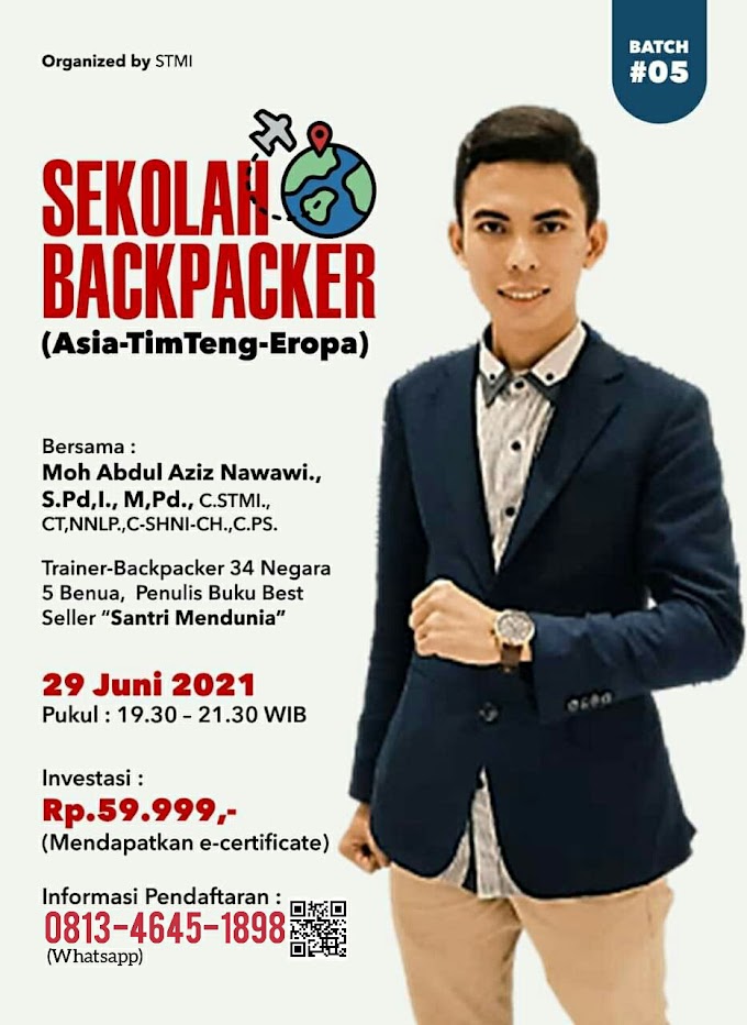 Gelar Non Akademik Certified Sekolah Backpacker