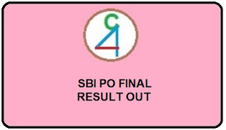 SBI PO Final Result out