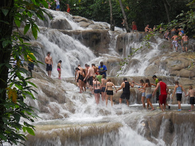 Dunn's River Falls Jamaica Tourist Destination