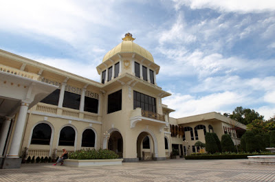 The main building of the old Istana Negara which was the former official residence of the Yang di-Pertuan Agong.