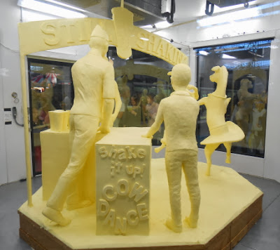Butter Sculpture at Pennsylvania Farm Show 2014