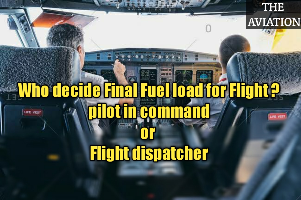 What is pilot discretionary Fuel For Flight || Who decide Final Fuel load for Flight ? pilot in command or Flight dispatcher || Aviation Blogs