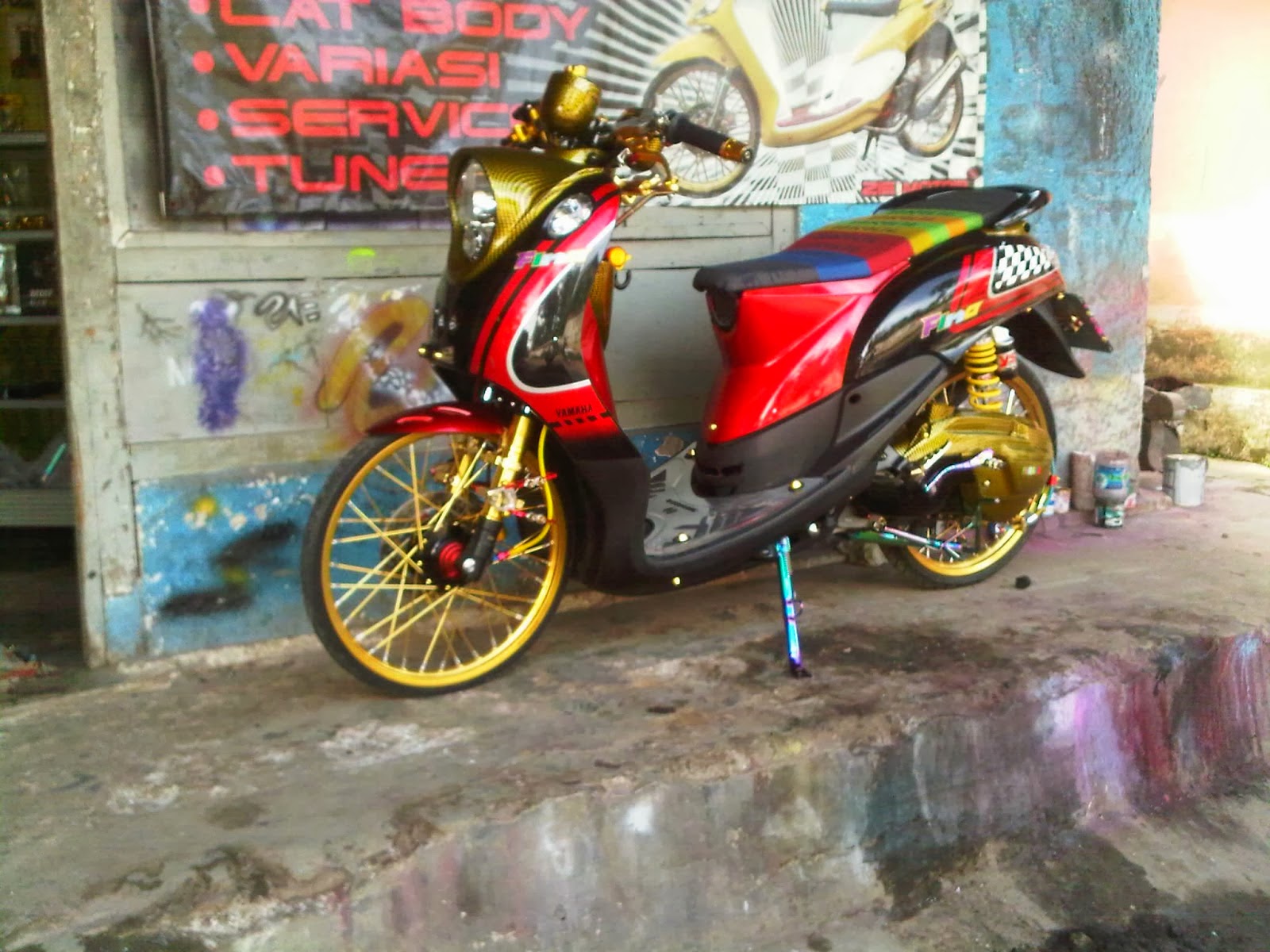 Koleksi Foto Modifikasi Motor Thailook Terlengkap Modispik Motor