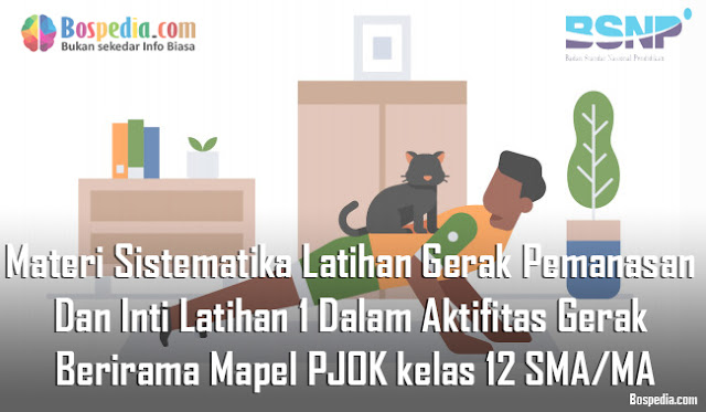 Materi Sistematika Latihan Gerak Pemanasan Dan Inti Latihan 1 Dalam Aktifitas Gerak Berirama Mapel PJOK kelas 12 SMA/MA