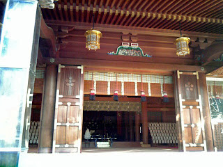 main shrine of yushima tenjin