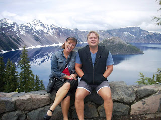 Cold at Crater Lake