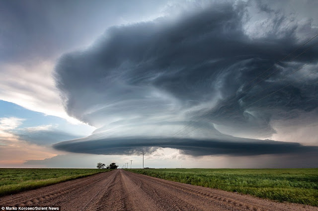 Storms in Tornado Alley in Texas (by Marko Korosec)