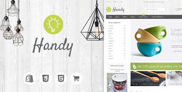 Download Handy - Handmade Shop Shopify Theme