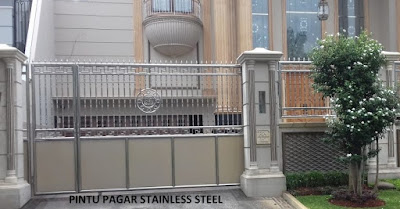 model pagar stainless steel terbaru