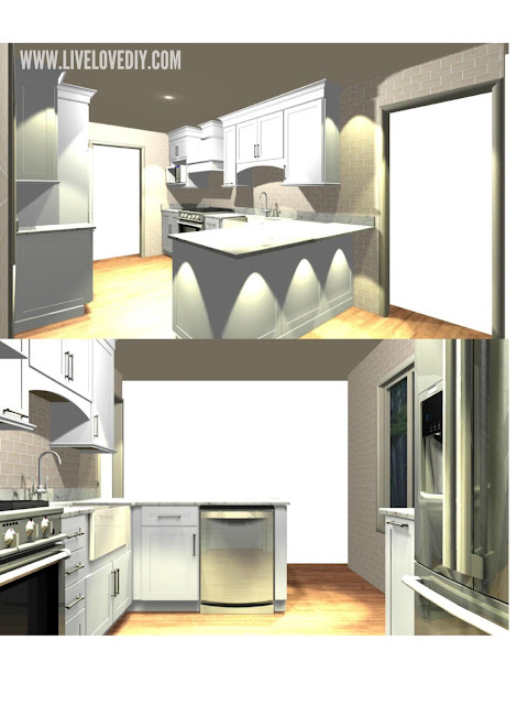 kitchen makeover layout tips