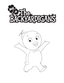 Os Backyardigans para colorir