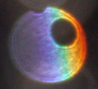 gradient color orb with hole