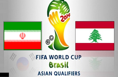 اونلاين وبدون تقطيع مباشر مشاهدة مباراة لبنان وإيران 19/11/2013 Lebanon vs Iran