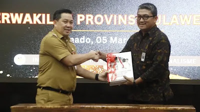 Serahkan LKPD Unaudited TA 2023 ke BPK, Wagub Steven Kandouw Optimis Pemda se-Sulut Raih WTP