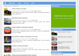 16 Template SEO Friendly Tentunya Fast Loading