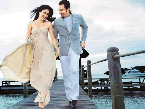 Kareena kapoor saif ali khan wallpapers in agent vinod couple