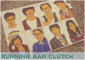 A Customized RUNNING Man team Clutch Purse for Aefa Aerisya