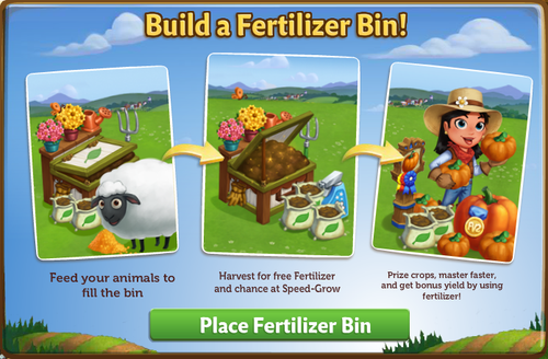 New Fertilizer Bin Guide! - FarmVille 2
