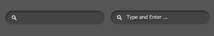 Design for dark blogs Dark theme for blogger official search box widget