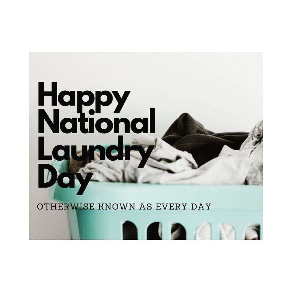 National Laundry Day Wishes for Instagram