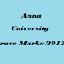 Anna University Announced The Grace Marks Reports For Nov - Dec 2013 Examinations