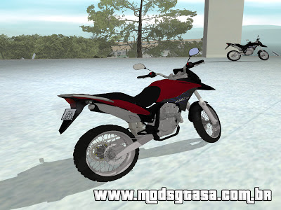 Honda XRE 300 para GTA San Andreas