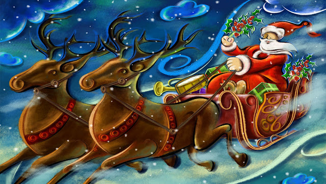 Christmas 2012 - Free Santa Claus HD Wallpapers for iPhone 5