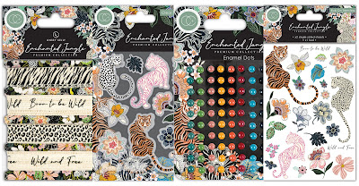 Craft Consortium Enchanted Jungle Embellishments