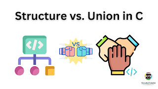 Structure vs Union in C programming language | Technotoken