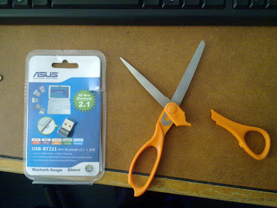 plastic package broke scissors hard to open