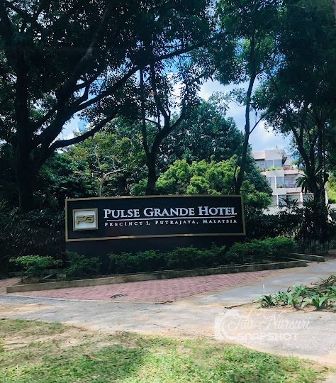 Pulse Grande Hotel, Putrajaya, papan tanda hotel pulse grande, Shangri-La Hotel, ida nursuri, presint 1, hotel 5 bintang di putrajaya