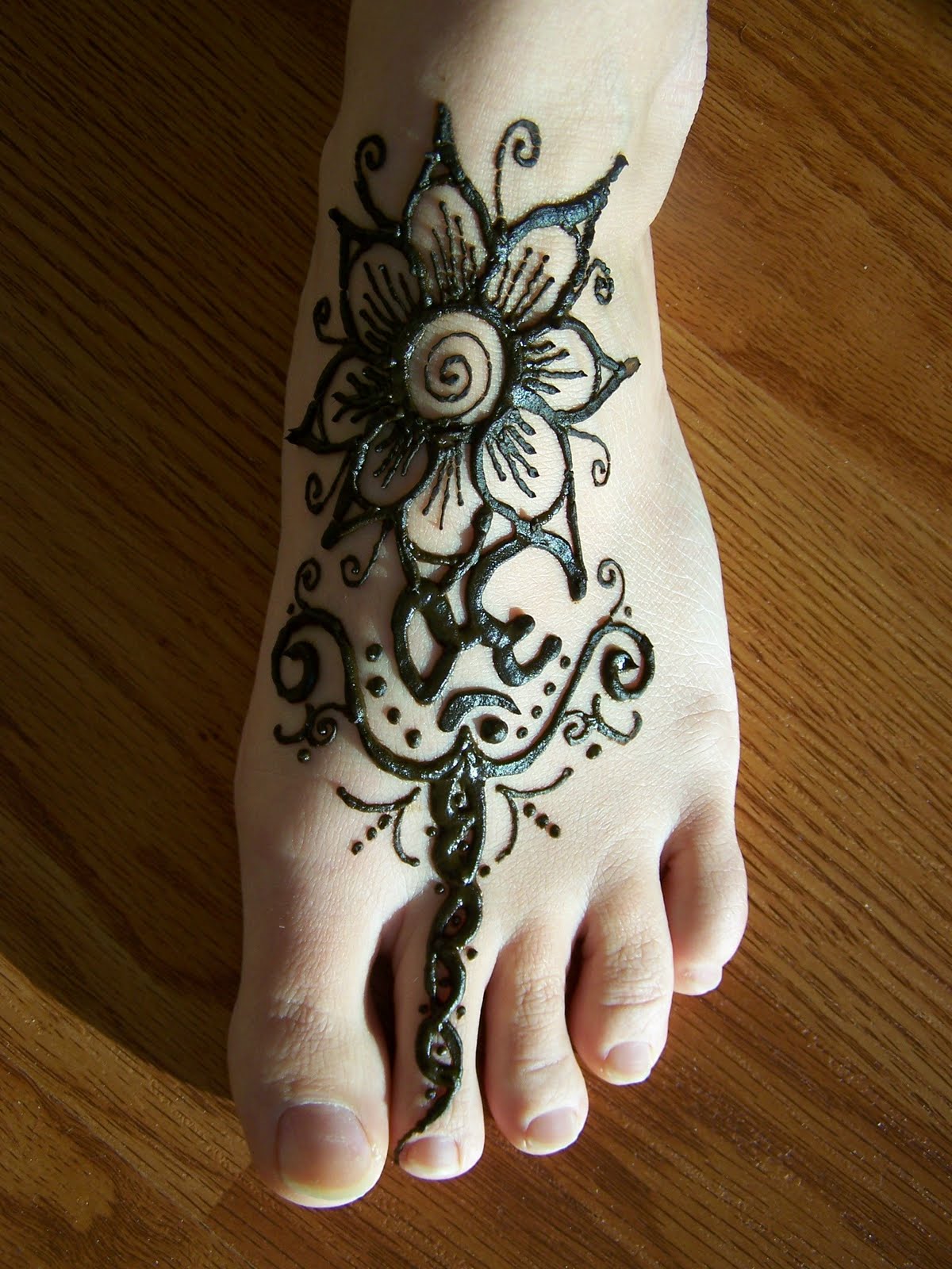  Gambar Keren Henna On Feet Terbaru Teknik Menggambar 
