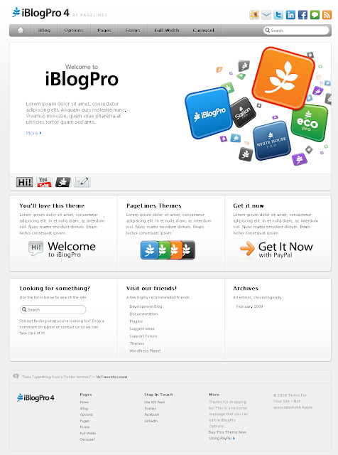 iBlogPro 4 Theme by PageLines Free Download.