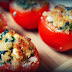 Easy Dinner Recieps for two and Easy Dinner Recieps for two and A Perfect Side Dish: Baked Tofu Stuffed Tomatoes - Surprise!