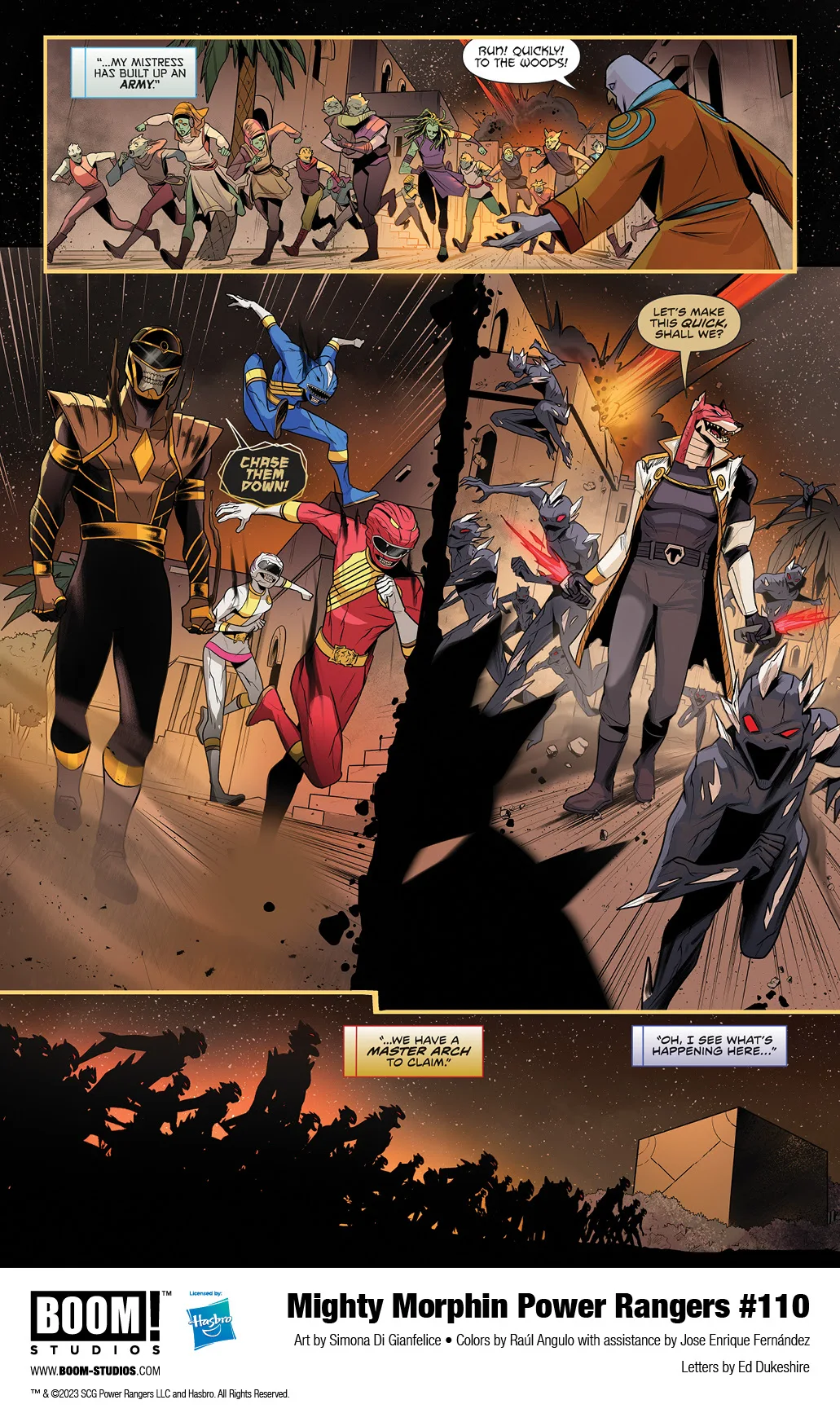 Mighty Morphin Power Rangers #111 Preview - Page 4