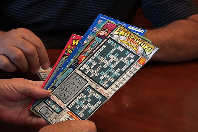 Best Way to Panhandle in Year 2015: Ask a Lottery player that's gambling, give them instant Karma