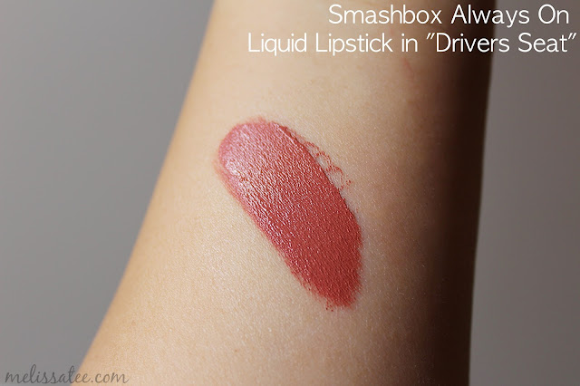 sephora favorites, sephora favorites give me more lip, sephora favorites give me more lip 2017, sephora favorites give me more lip 2017 review, sephora favorites give me more lip review and swatches, smashbox, smashbox always on liquid lipstick, smashbox always on liquid lipstick in drivers seat, smashbox always on liquid lipstick drivers seat swatches