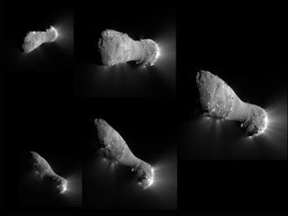 Imágenes del cometa Hartley 2 en noviembre de 2010