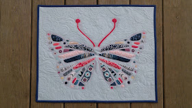 butterfly mini quilt