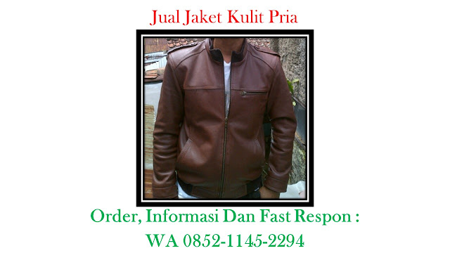 Grosir Foto Jaket Kulit Garut Model Sport