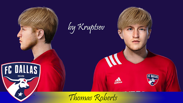Thomas Roberts Face For eFootball PES 2021