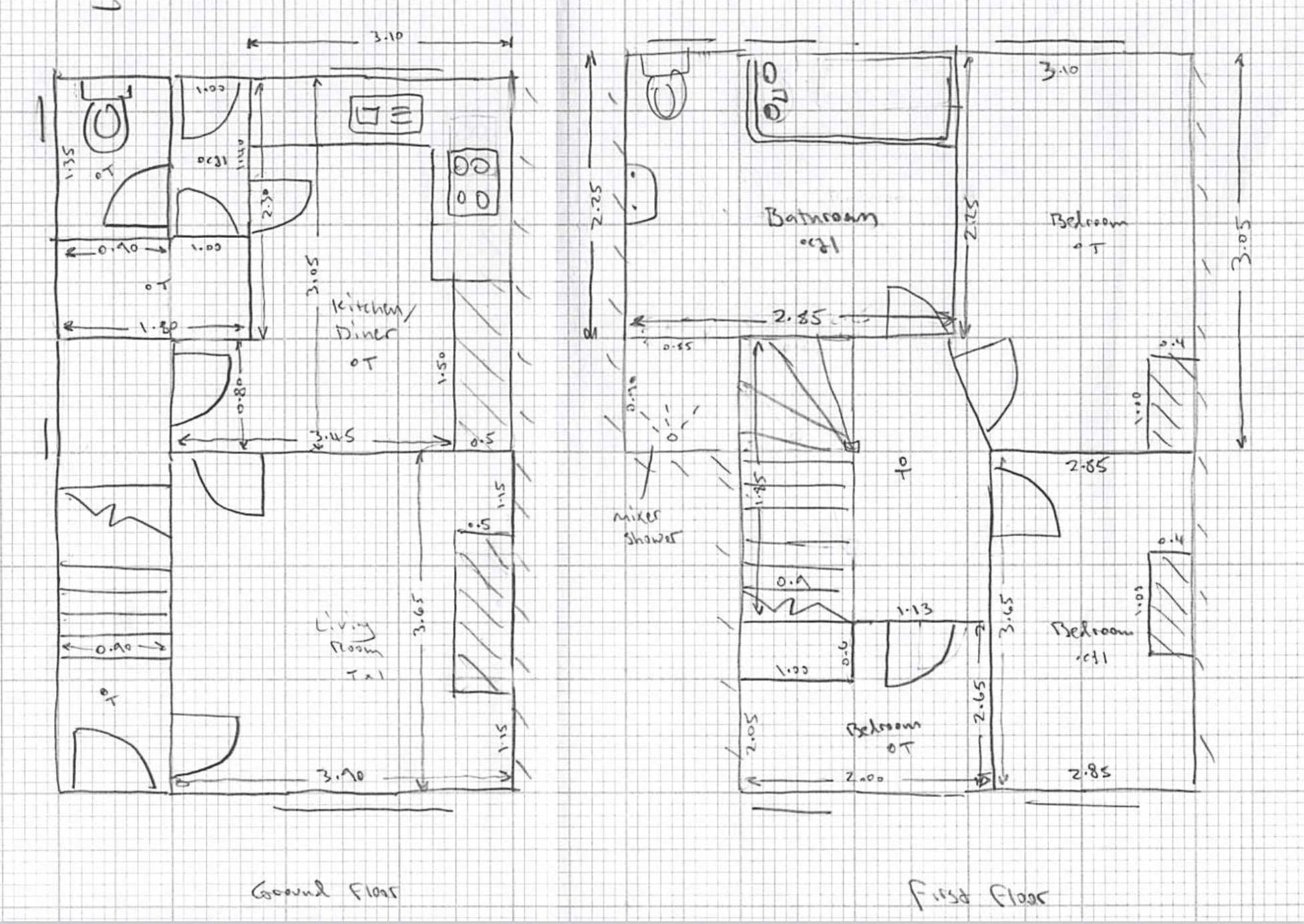 How To Draw A Floor Plan Using A Pencil