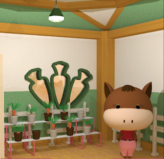 Kamonosoukutsu - Chotto Escape 013: Horse and Carrot Room